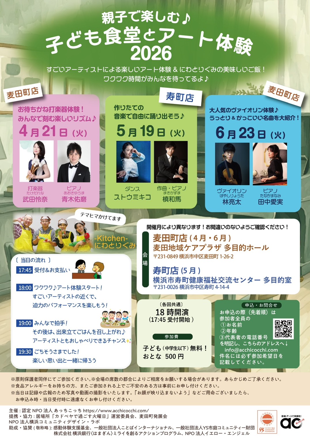 5/19(火)子ども食堂とアート体験💃@子ども食堂とアート体験 | 認定NPO